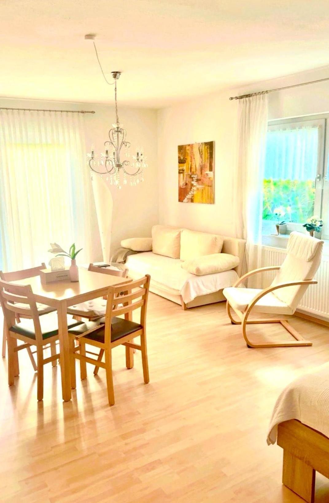Apartamento Idyllische Ferienoase Mit Traumhafter Terrasse Marburg Exterior foto