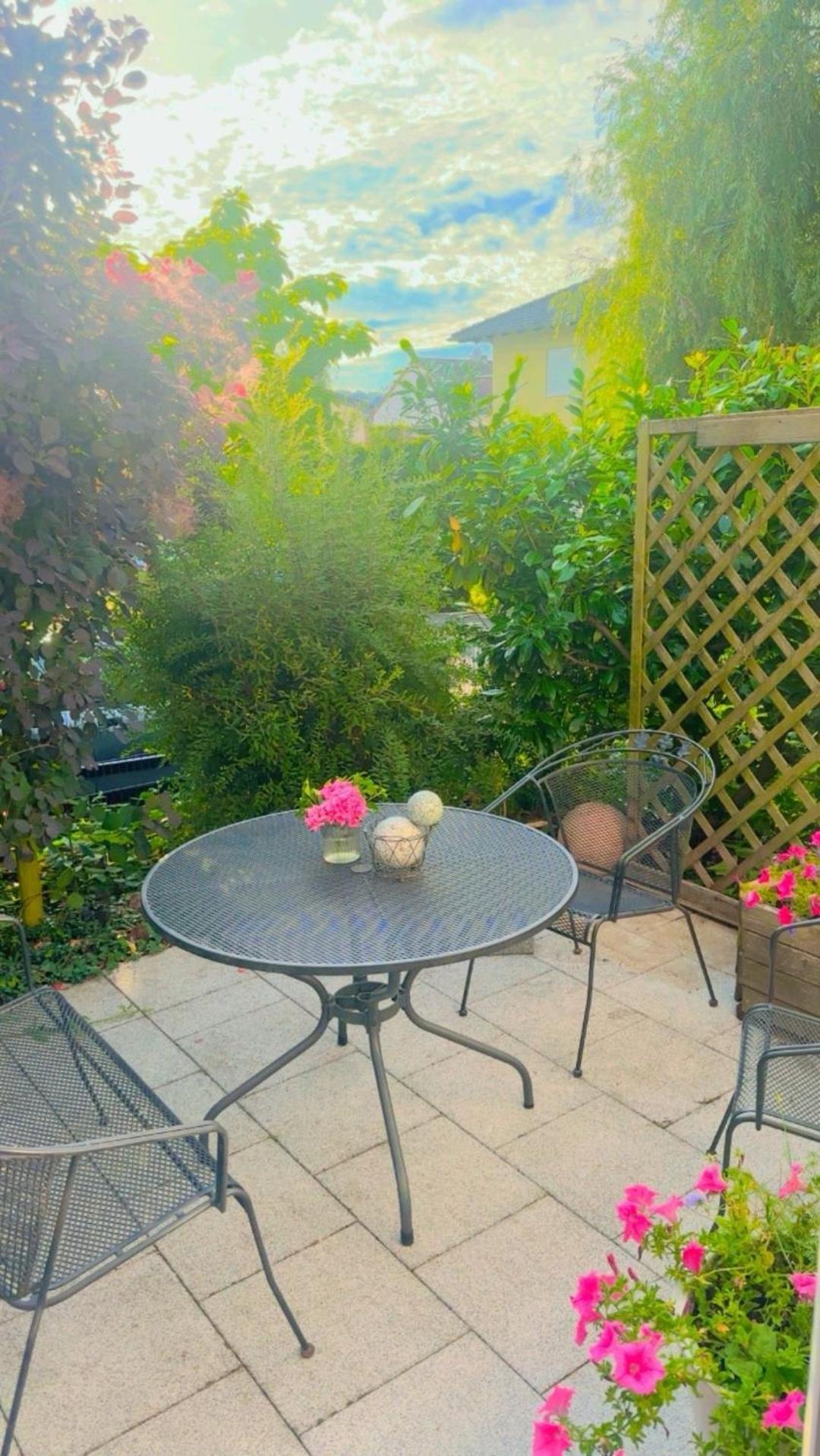 Apartamento Idyllische Ferienoase Mit Traumhafter Terrasse Marburg Exterior foto